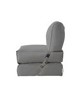 Loungie Cloudy Convertible Nylon Foam Lounger