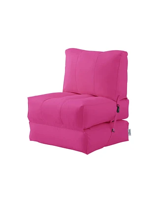 Loungie Cloudy Convertible Nylon Foam Lounger