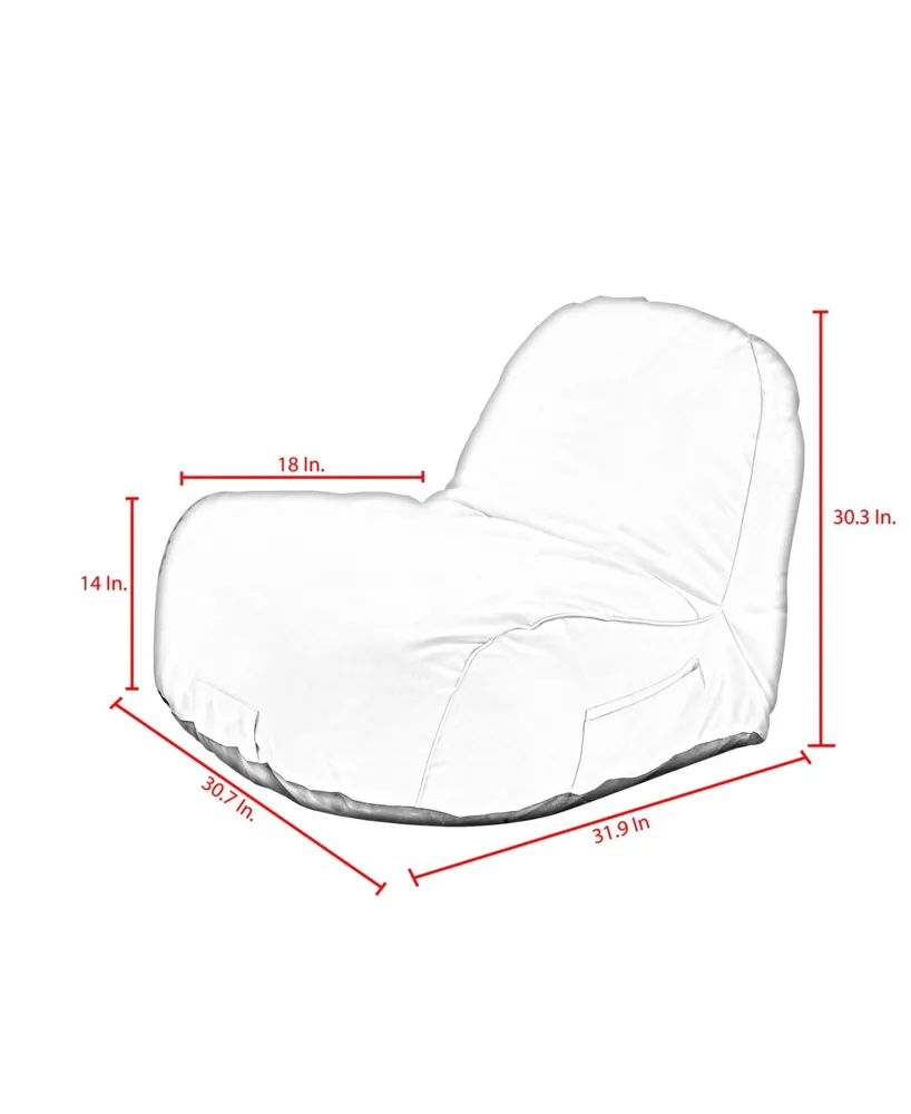 Loungie Cosmic Nylon Foam Lounge Chair