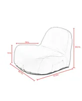 Loungie Cosmic Nylon Foam Lounge Chair