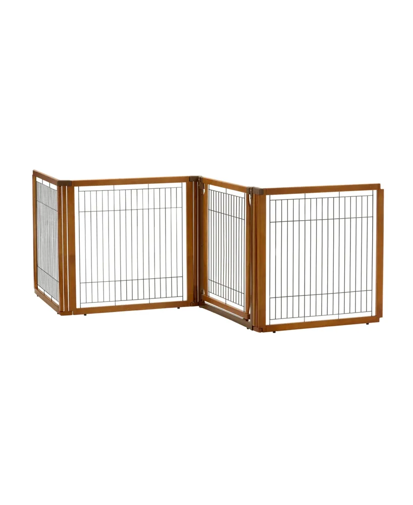 Richell Convertible Elite Pet Gate High 4-Panel