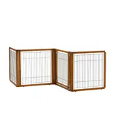 Richell Convertible Elite Pet Gate High 4-Panel