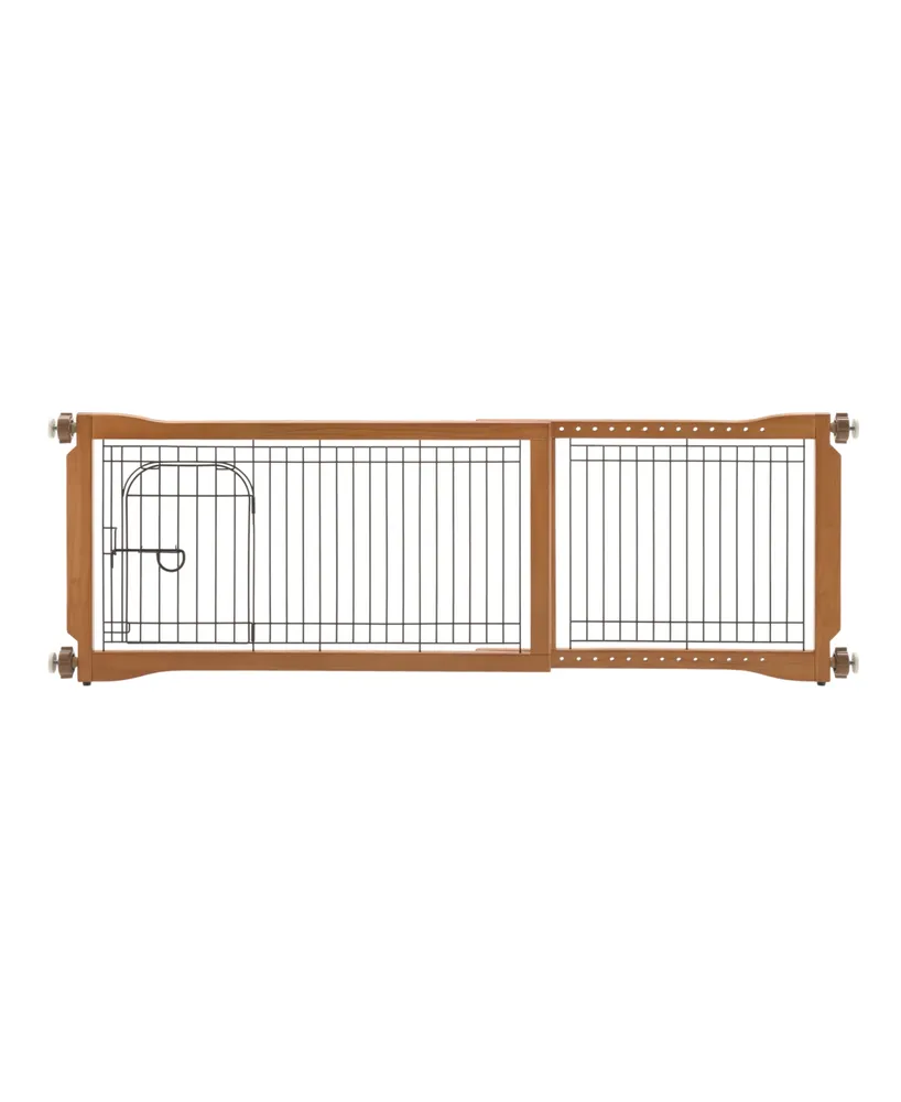 Richell Pet Sitter Freestanding Pet Gate Plus