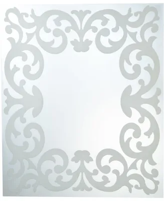 Queens Frosted Wall Mirror