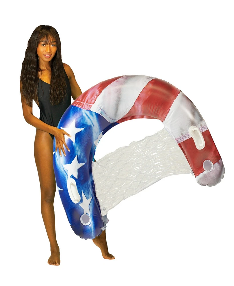 PoolCandy Stars Stripes Swimming Pool Sun Chair