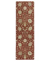 Kaleen Helena 3202-25 Red 2'6" x 12' Runner Rug