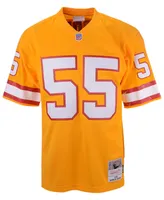 Men's Mitchell & Ness Derrick Brooks Orange Tampa Bay Buccaneers Legacy Replica Jersey