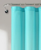 Lush Decor Umbre Fiesta Shower Curtain, 72" x