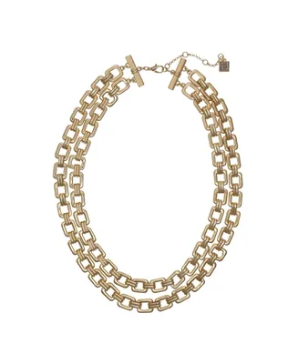 Laundry by Shelli Segal Two-Row Chain Necklace