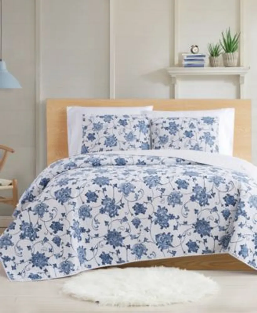 Laura Ashley Felicity Breeze Blue Quilt Mini Set