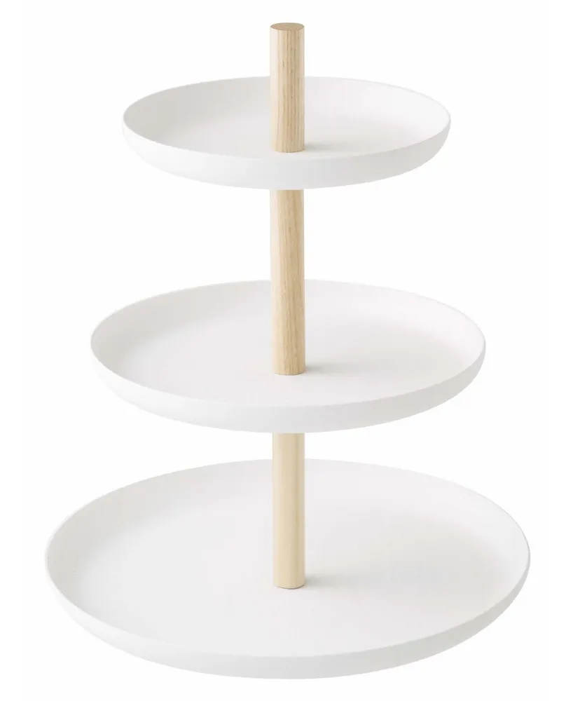 Yamazaki Home Tosca 3-Tier Dessert Stand