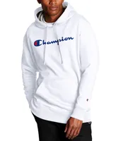 Champion Men's Script Logo Powerblend Hoodie