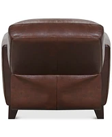 Brayna 35" Classic Leather Pushback Recliner, Created for Macy's