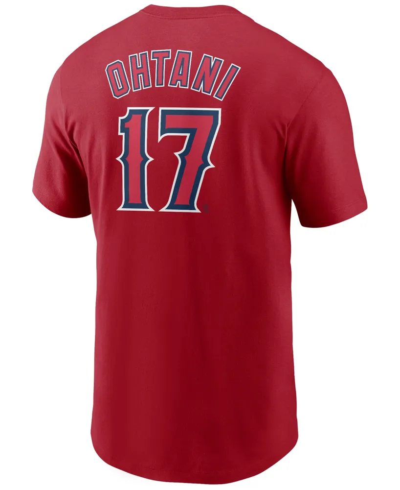 Nike Men's Shohei Ohtani Los Angeles Angels Name and Number Player T-Shirt