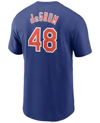 Nike Men's Jacob deGrom New York Mets Name and Number Player T-Shirt