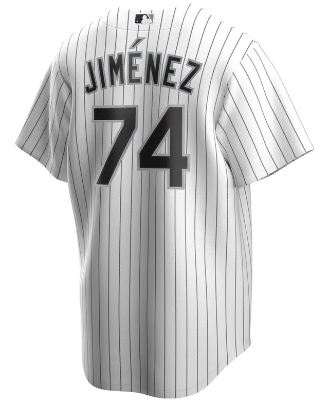 Youth Nike Eloy Jimenez Black Chicago White Sox City Connect Replica Player Jersey, L