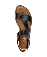 Franco Sarto Women's Glenni Hidden Adjustable Strap Flat Sandals