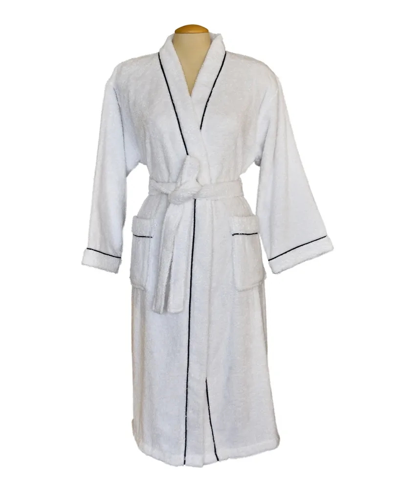 Organic Turkish Cotton Terry Kimono Woman Robe