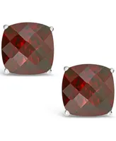 Garnet (5-3/8 ct. t.w.) Stud Earrings in Sterling Silver