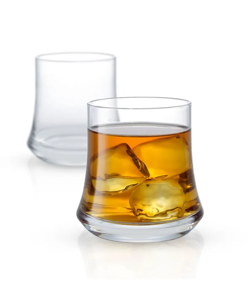 JoyJolt Cosmos Whiskey Glasses - Set of 2