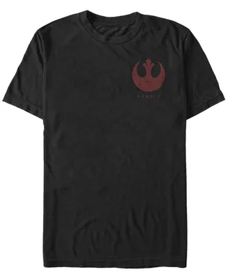 Fifth Sun Star Wars Men's Rebels Pocket Badge Short Sleeve T-Shirt