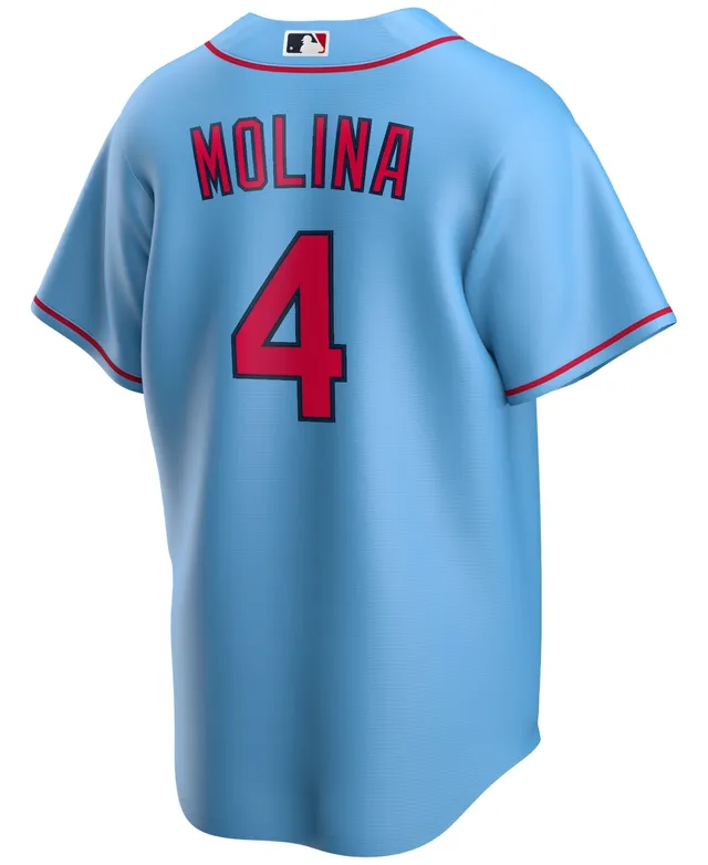 Profile Men's Yadier Molina White St. Louis Cardinals Big & Tall Replica Player Jersey