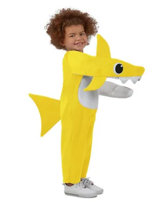 BuySeasons Baby Shark Big Girl and Boy Chompin' Costume with Sound Chip