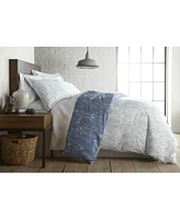 Southshore Fine Linens Modern Foliage Ultra Soft Duvet Cover and Sham Set