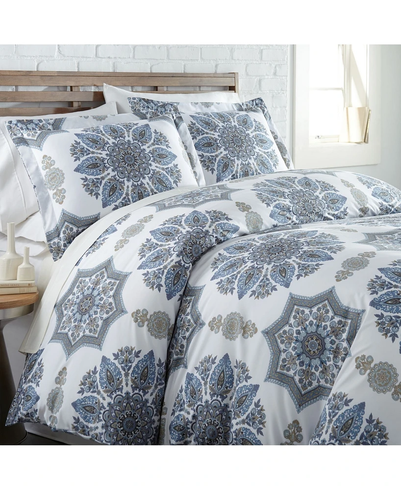 Southshore Fine Linens Infinity Reversible Duvet Cover Set, King