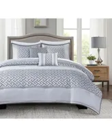 Bennett Grey 9 Pc. Comforter Set