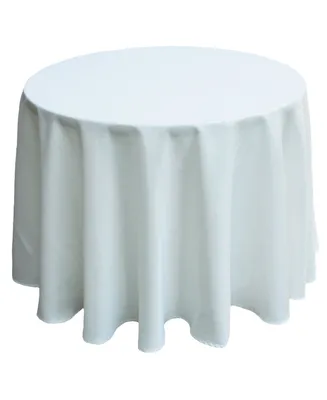 Manor Luxe Gala Glistening Easy Care Solid Color Tablecloth