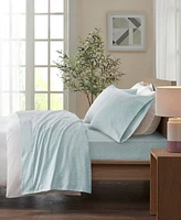 Madison Park Novelty Printed Cotton Flannel 3-Pc. Sheet Set