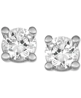 Forever Grown Diamonds Lab Created Diamond Stud Earrings (1/2 ct. t.w.) in Sterling Silver