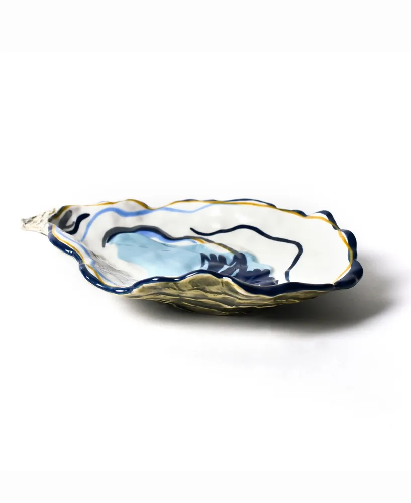 Coton Colors by Laura Johnson Oyster Plate