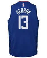 Nike Big Boys Paul George Los Angeles Clippers Icon Swingman Jersey