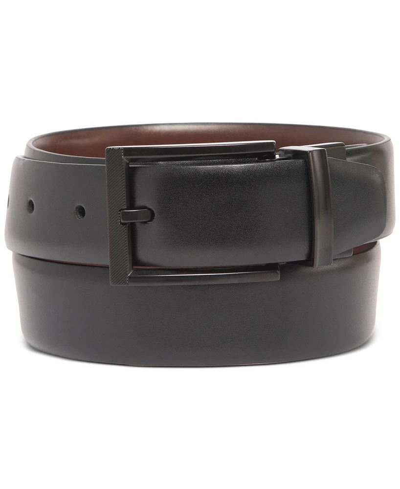 Alfani Men's Tonal-Buckle Belt, Created for Macy's