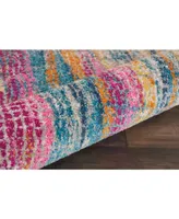 Long Street Looms Zeal ZEA16 Gray 2'2" x 7'6" Runner Rug