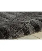 Long Street Looms Atilier ATI05 Onyx 7'10" x 10'6" Area Rug