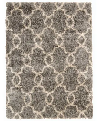 Long Street Looms Freed FRE2 Silver 5'3" x 7'3" Area Rug