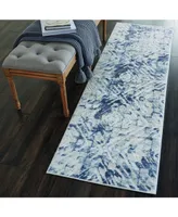 Long Street Looms City Style CIS02 Ivory 2'2" x 7'6" Runner Rug