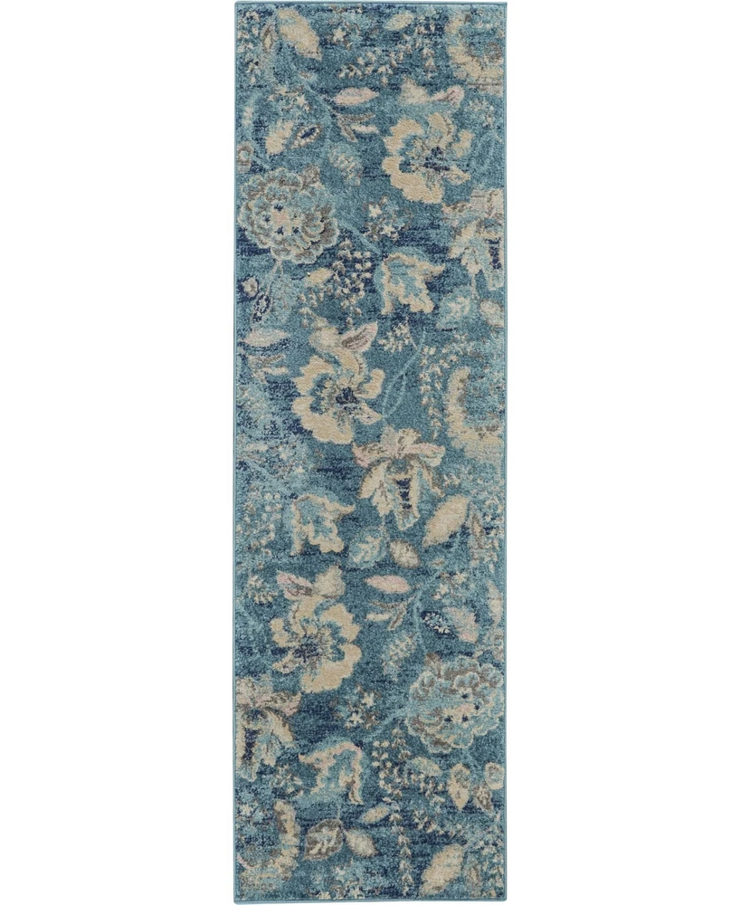 Long Street Looms Peace PEA02 2'3" x 7'3" Runner Rug