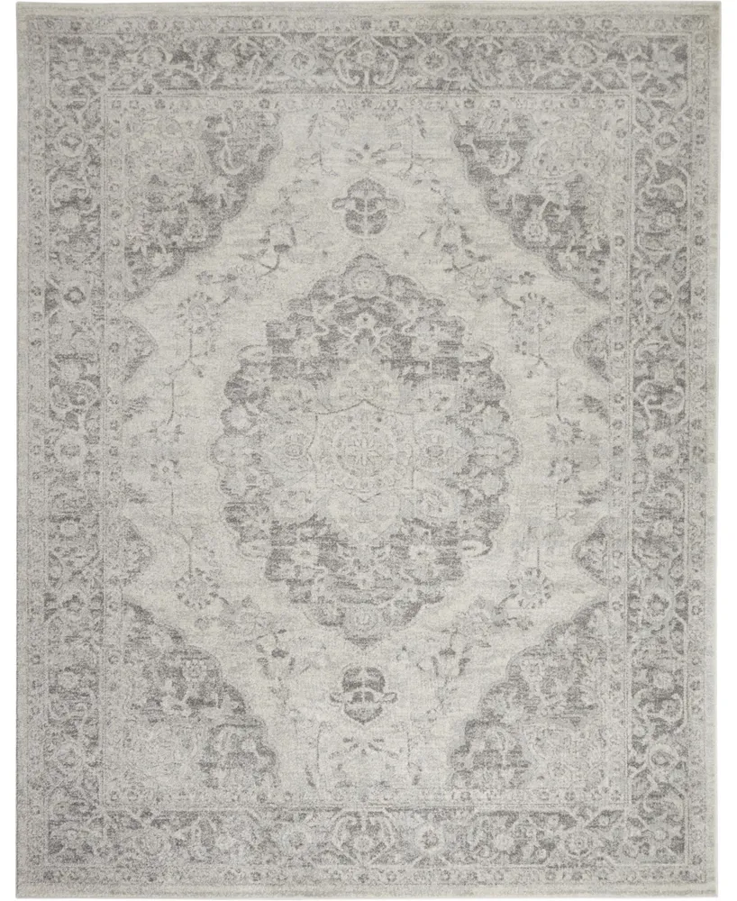 Long Street Looms Peace PEA05 Ivory 8' x 10' Area Rug