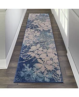 Long Street Looms Peace PEA08 2'3" x 7'3" Runner Rug