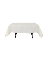 Manor Luxe Starry Snowflakes Christmas Tablecloth