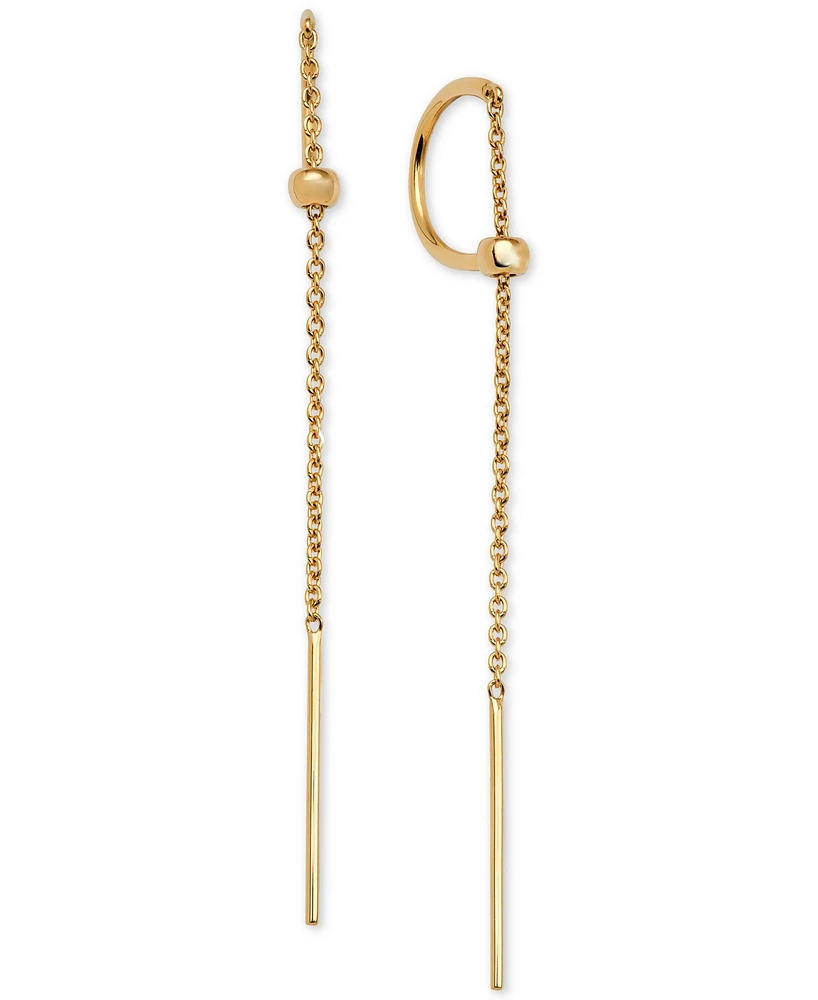 Ava Nadri C-Hoop Threader Earrings