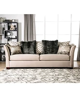 Furniture of America Keinisha Upholstered Sofa