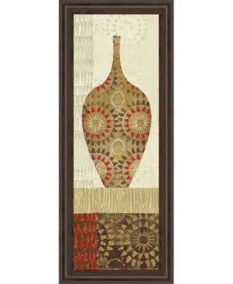 Classy Art Spice Stripe Vessels Panel By Wild Apple Portfolio Framed Print Wall Art Collection
