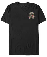 Fifth Sun Star Wars Men's Storm Trooper Floral Pocket Short Sleeve T-Shirt