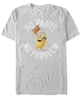 Fifth Sun Minions Men's No Pants Problem Short Sleeve T-Shirt