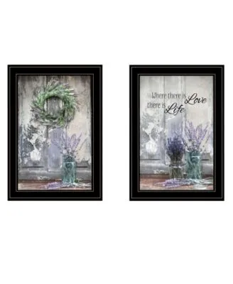 Trendy Decor 4u Where There Is Love 2 Piece Vignette By Lori Deiter Collection